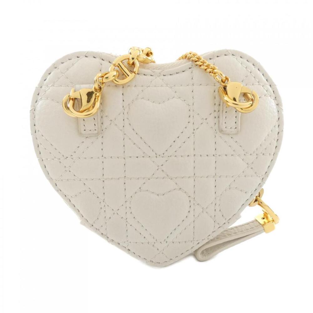 Dior Christian Pouch Caro Heart Amour Black